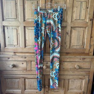 Adidas XS Borbomix Butterfly Floral Colorful Leggings